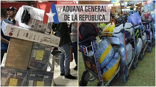 Aduana de Cuba reporta un aumento en sus decomisos en los aeropuertos cubanos durante la última semana