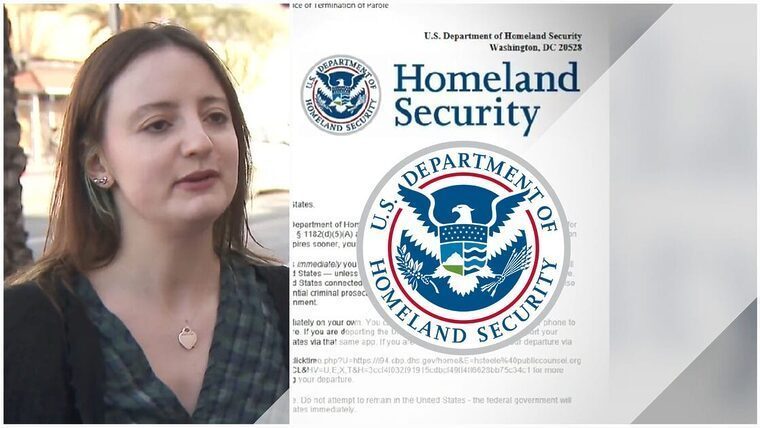 Recibe orden de salida de Estados Unidos a pesar de ser ciudadana