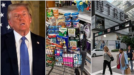 Cada vez más estadounidenses creen que la economía va peor con Trump, mientras que este culpa a Biden