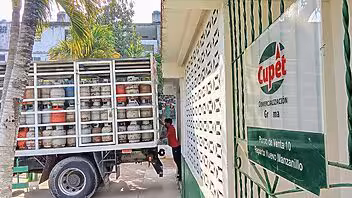 cupet balita gas dólares