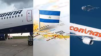 cubana nicaragua cuba conviasa