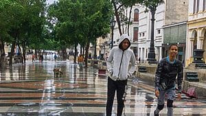 frente frío cuba esta semana abril
