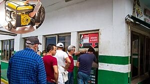 gasolina planta eléctrica habana