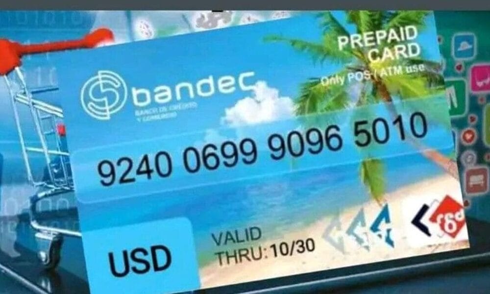 tarjeta tropical USD Cuba