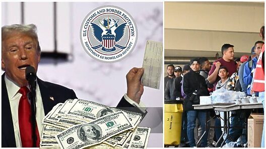 Trump dará un cheque a inmigrantes ilegales en Estados Unidos para que se autodeporten