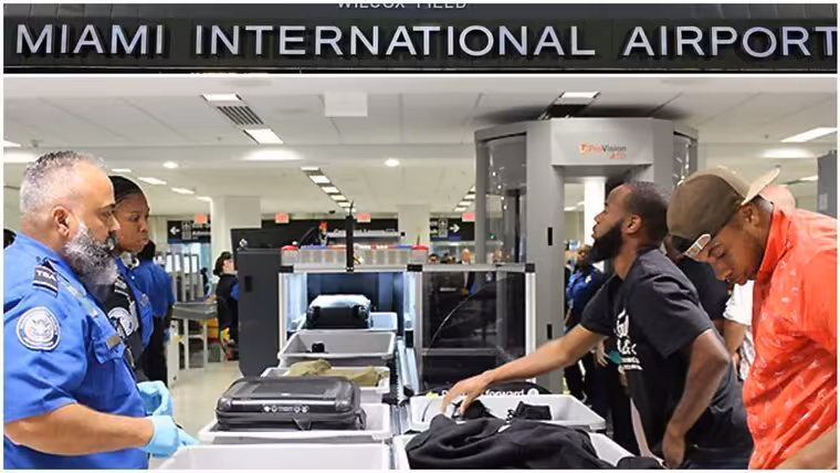 El aeropuerto de Miami cambia su sistema de revisión de maletas