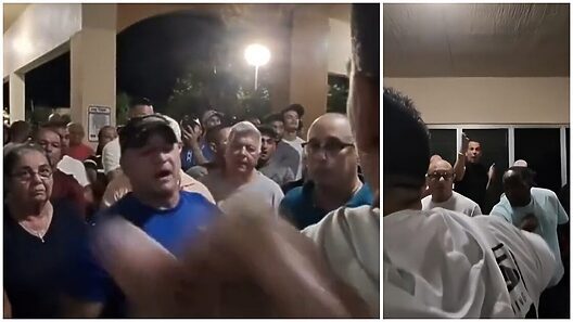 Bronca cubana en oficina de licencias de conducción de Florida por largas colas y desorganización