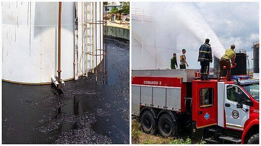 Derrame de petróleo cerca de la Guiteras desata alarma en Matanzas