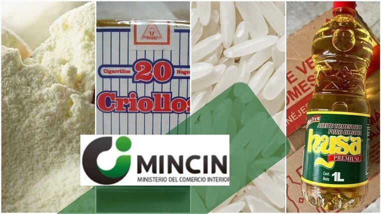 MINCIN informa sobre distribución de la canasta básica: Cigarros, leche, arroz, huevos, compotas