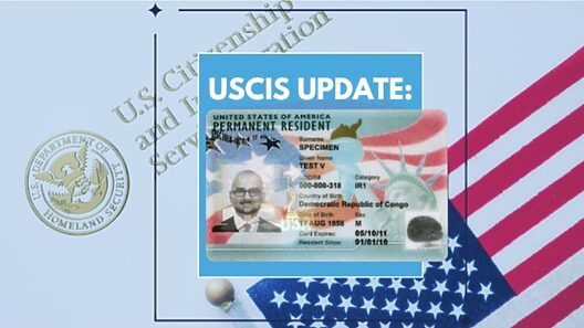 USCIS informa sobre cambios en la Green Card desde este 29 de mayo