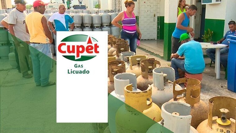 Información oficial de CUPET: Cuba reinicia la venta de gas licuado desde este martes