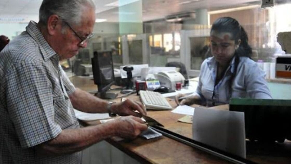 bancos cobros pesos jubilados