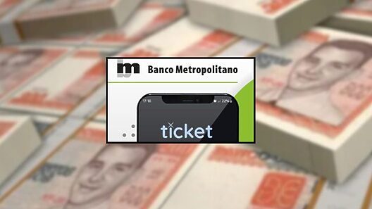 Información del Banco Metropolitano sobre reservas de turnos en Ticket