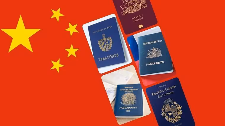china exencion visados