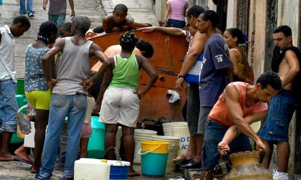 escasez agua habana