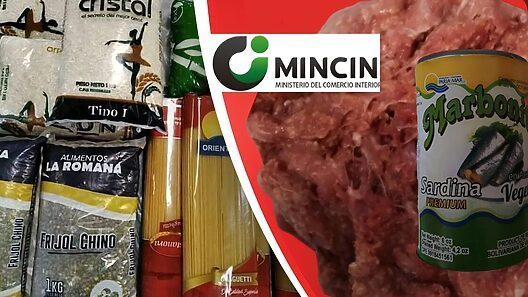 Una lata de sardina, picadillo, espaguetis: MINCIN actualiza sobre distribución de alimentos de donación