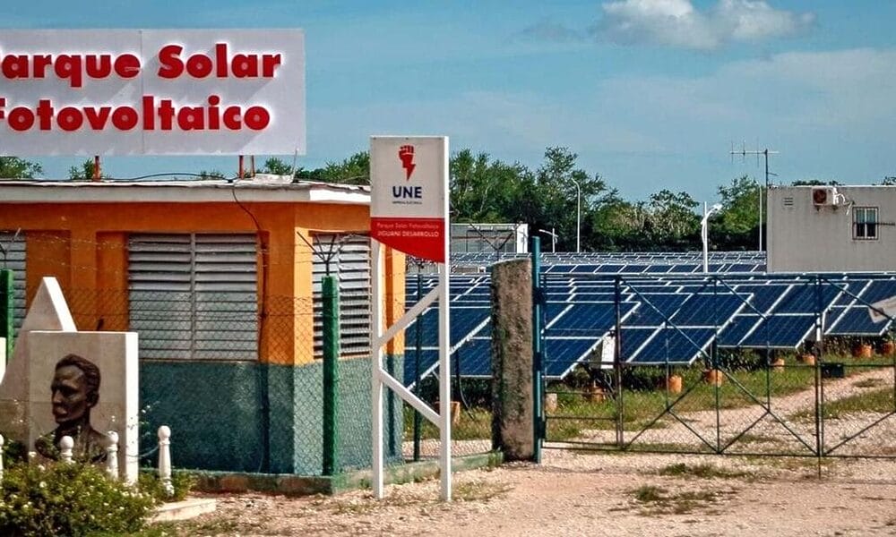 paneles solares cuba