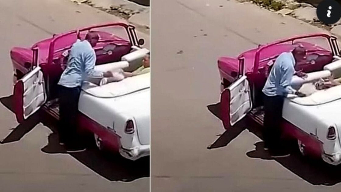 taxista viejita cuba