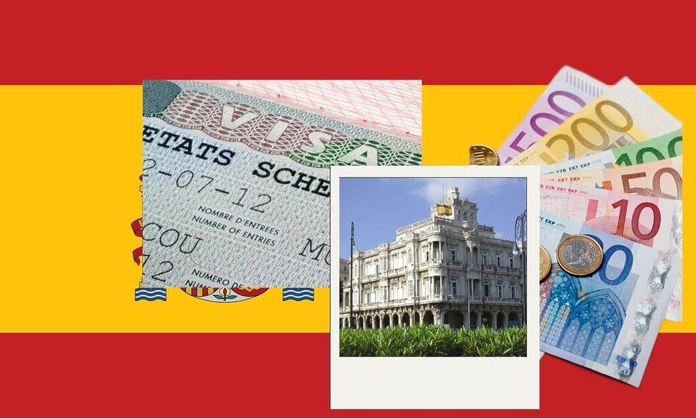 visado españa consulado cuba euros
