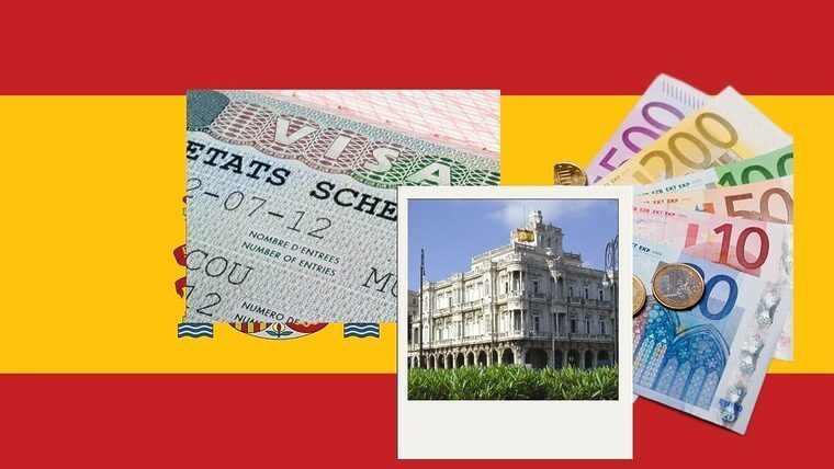 visado españa consulado cuba euros