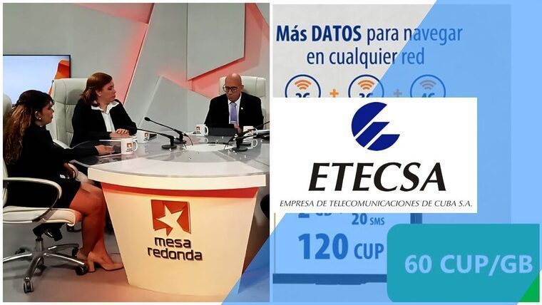 ETECSA da un paso atrás y ofrece ahora 12 gigas por 720 CUP