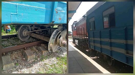 Tren universitario de Villa Clara vuelve a operar tras descarrilamiento