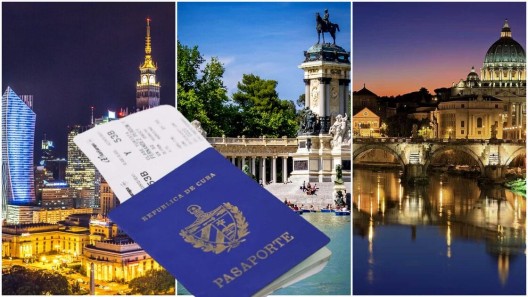 Entrar a Europa con una visa de turismo: Los países europeos donde es más fácil obtener visado schengen si eres cubano