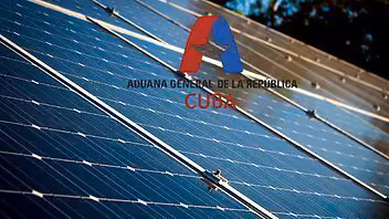 aduana cuba paneles solares