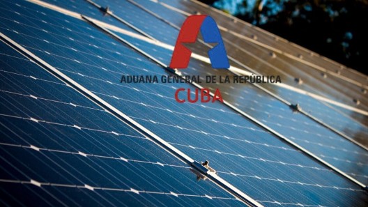 Aduana de Cuba extiende beneficios para la importación de paneles solares