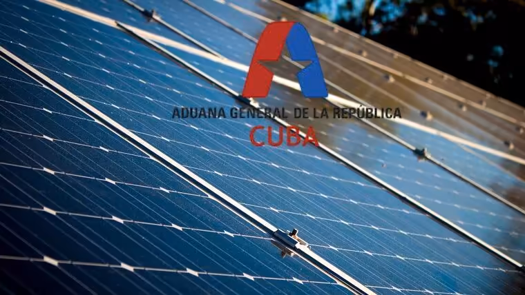 aduana cuba paneles solares