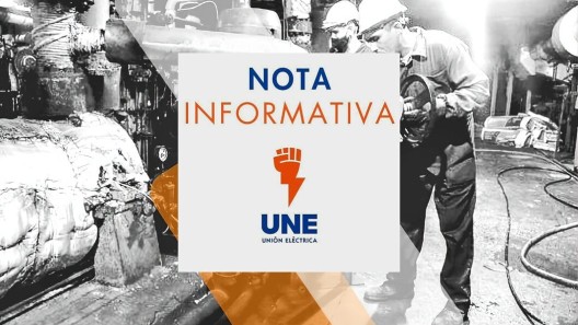 Información de la Unión Eléctrica sobre agravamiento de la generación eléctrica y aumento del déficit para hoy