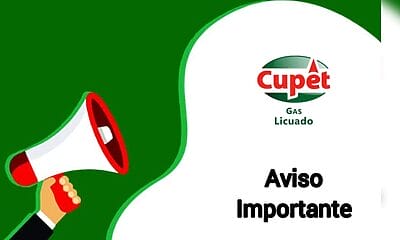 aviso cupet gas licuado
