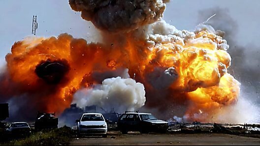 Irán ataca con misiles base militar de Estados Unidos
