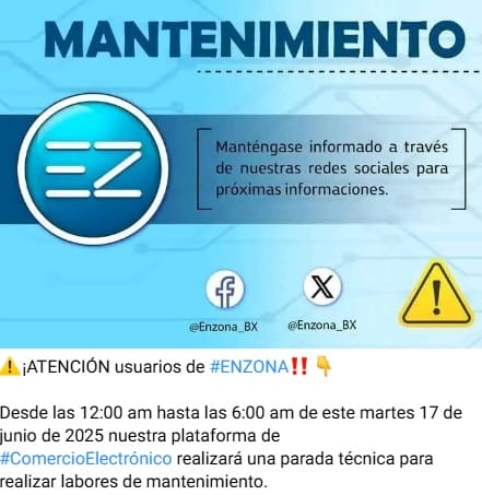 enzona mantenimiento
