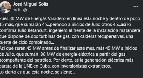 solis apagones
