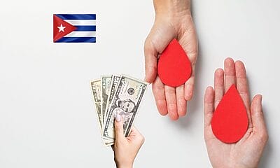 donaciones sangre cuba dolares