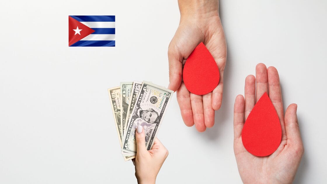 donaciones sangre cuba dolares