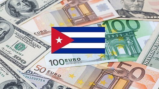 Gran aumento en las tasas de cambio hoy en Cuba: el euro ya roza los 400 pesos cubanos y el dólar aumenta también