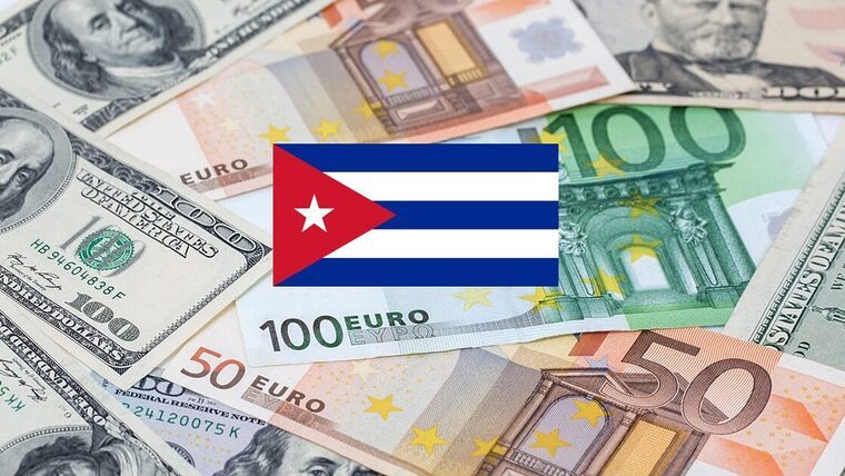 Gran aumento en las tasas de cambio hoy en Cuba: el euro ya roza los 400 pesos cubanos y el dólar aumenta también