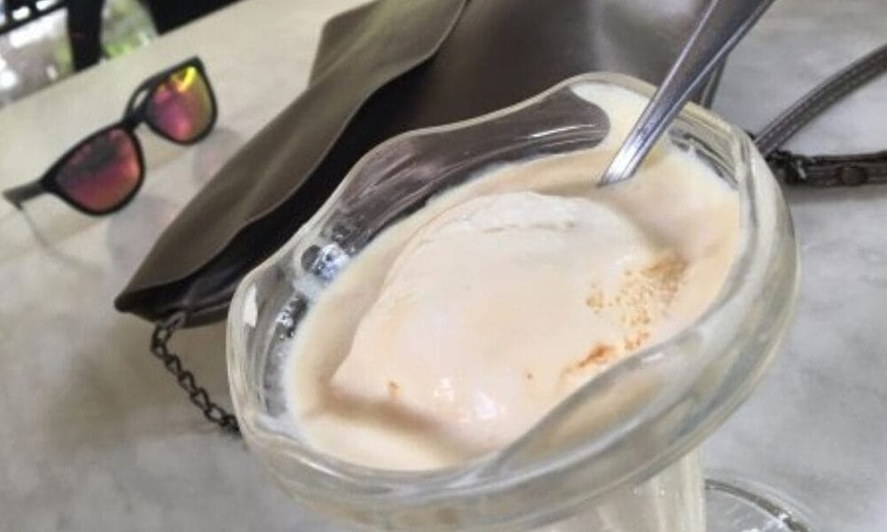 helado coppelia derretido