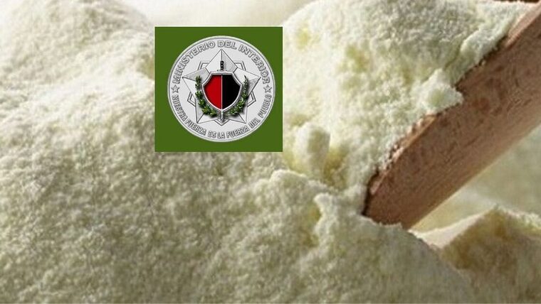 leche polvo robo minint