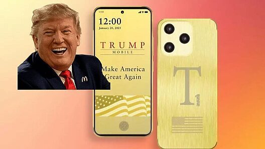 El celular de Trump ya es real: dorado, con Android y sello estadounidense