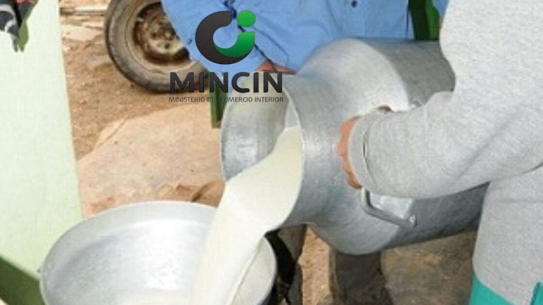 venta leche bodegas mincin