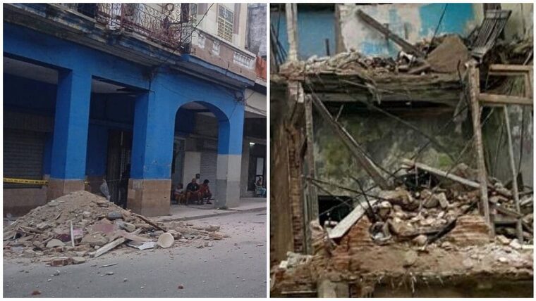 Mueren tres personas, incluida una niña, en un nuevo derrumbe en La Habana Vieja