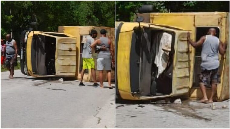 Gran accidente en Artemisa deja más de 20 heridos