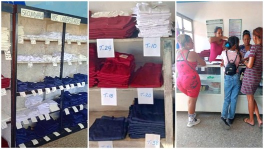Arranca en La Habana la venta de uniformes escolares