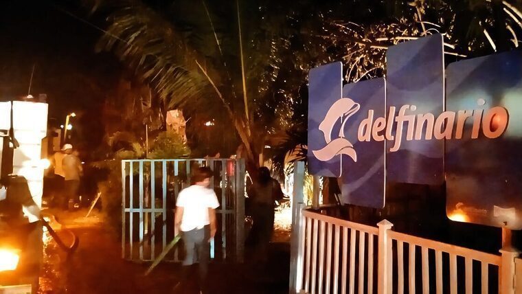 Incendio cerca del Delfinario de Cienfuegos no dejó víctimas ni daños a los delfines