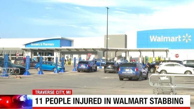 Ataque con cuchillo en Walmart de Michigan deja 11 heridos: el sospechoso será acusado de terrorismo