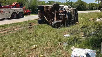 accidente masivo majagua