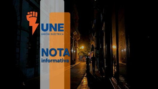 Cuba enfrenta un déficit eléctrico de 1995 MW este 1 de diciembre